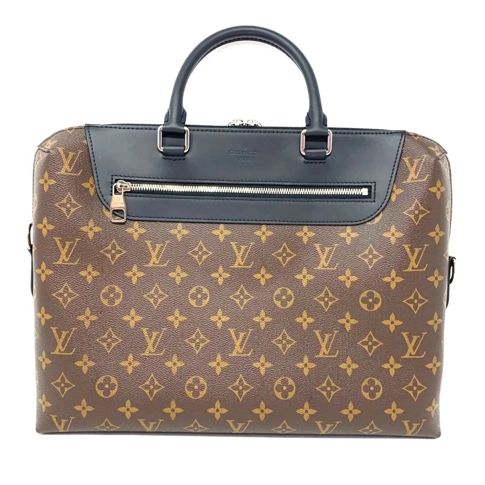 Louis Vuitton | Porte-Documents Jour Brown Monogram Messenger Laptop Bag